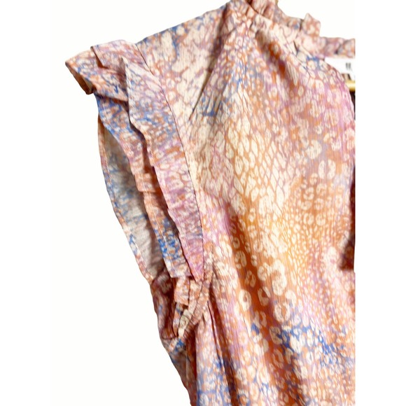 BB DAKOTA NEW Dreaming of Waves Pink Print Mini Dress Size XS - Picture 4 of 10